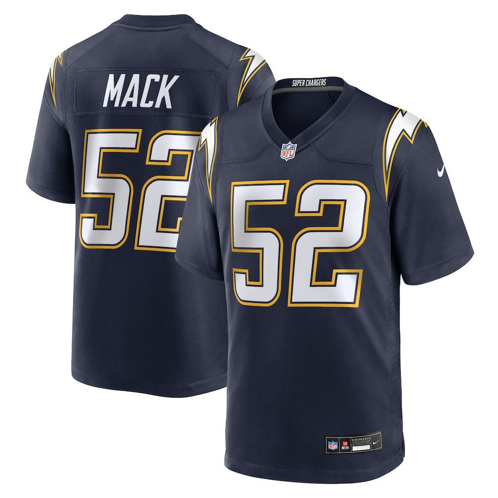 Khalil Mack Los Angeles Chargers Alternate Super Chargers Game Player Jersey - Navy | Nike discount