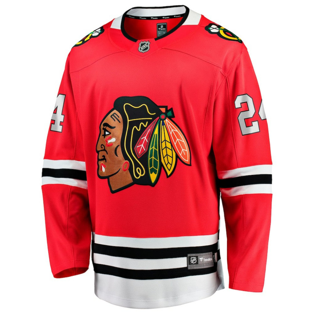 Sam Lafferty Chicago Blackhawks Fanatics Home Breakaway Jersey Red