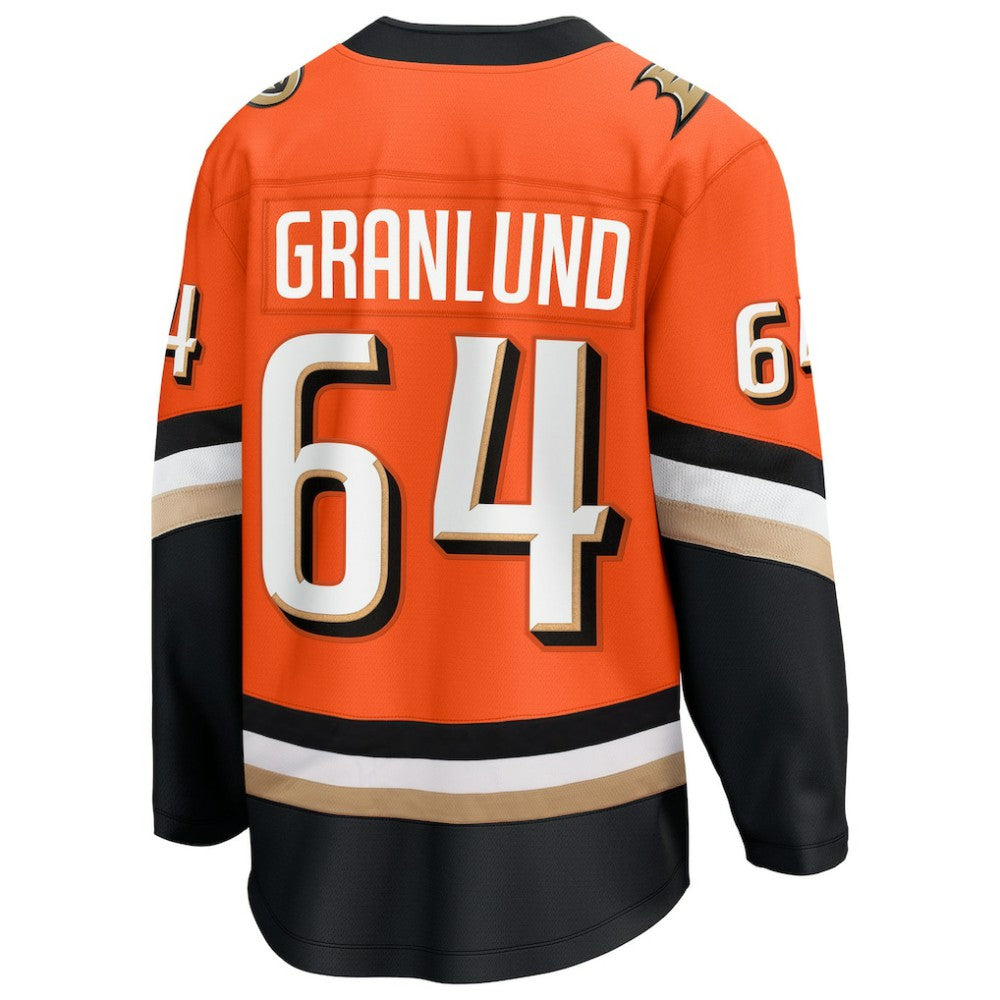Mikael Granlund Anaheim Ducks Fanatics Home Breakaway Jersey Orange
