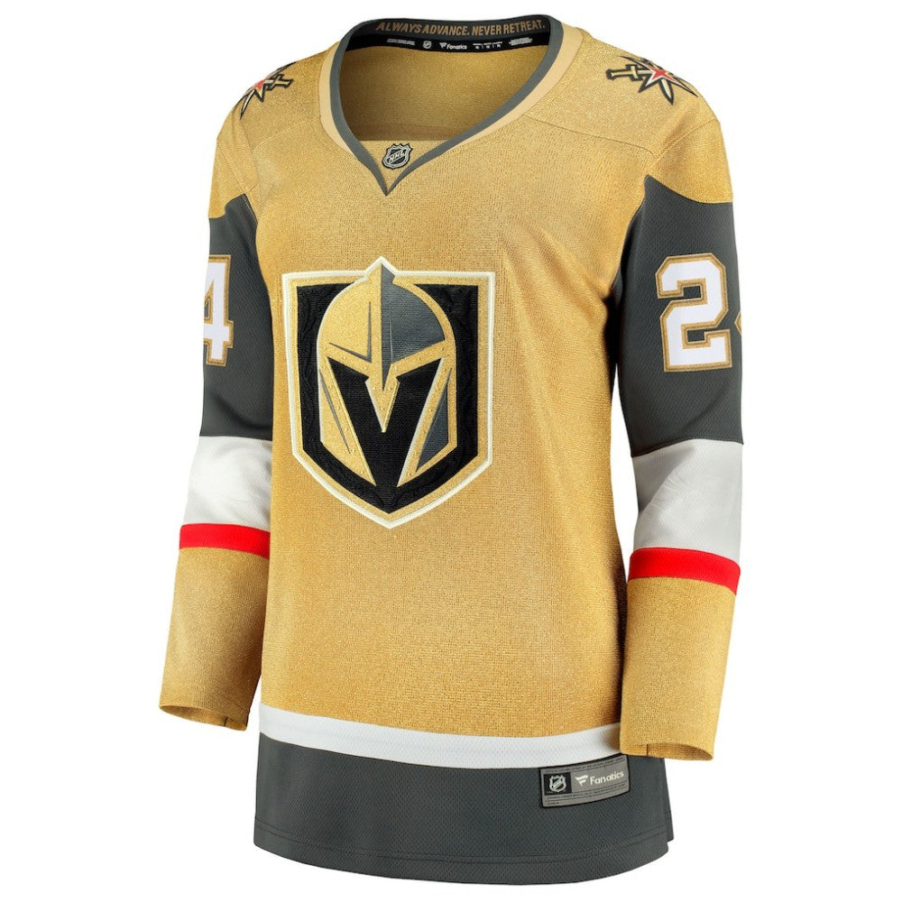 Jaycob Megna Vegas Golden Knights Fanatics Women's Home Breakaway Jersey Gold