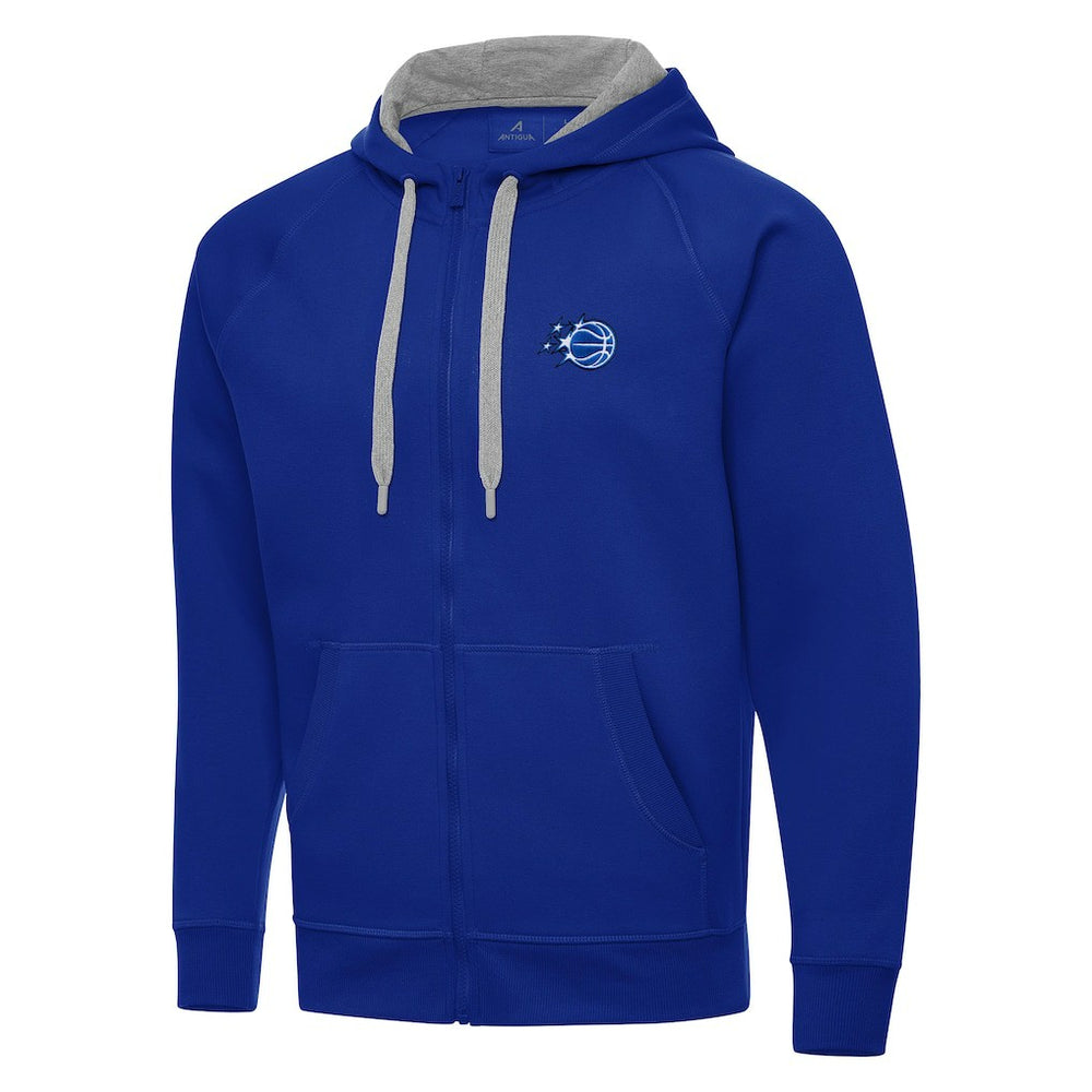 Orlando Magic Antigua New Logo Victory Full-Zip Hooded Sweatshirt - Royal for sale