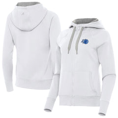 Orlando Magic Antigua Women's New Logo Victory Full-Zip Hooded Sweatshirt - White discount