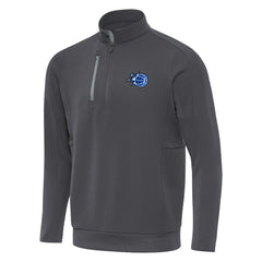 Orlando Magic Antigua New Logo Generation Quarter-Zip Pullover Top - Pewter | New Era sale