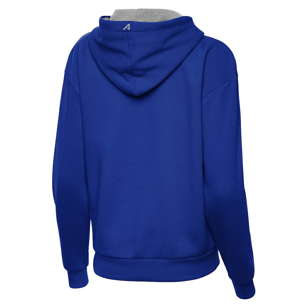 Orlando Magic Antigua Women's New Logo Victory Pullover Hoodie - Royal on sale