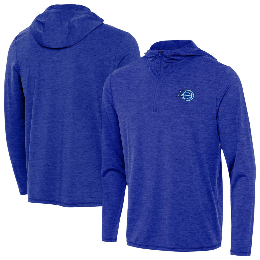 Orlando Magic Antigua New Logo Tidy Quarter-Zip Hoodie - Heather Royal outlet