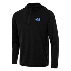 Orlando Magic Antigua New Logo Tidy Quarter-Zip Hoodie - Heather Black for sale