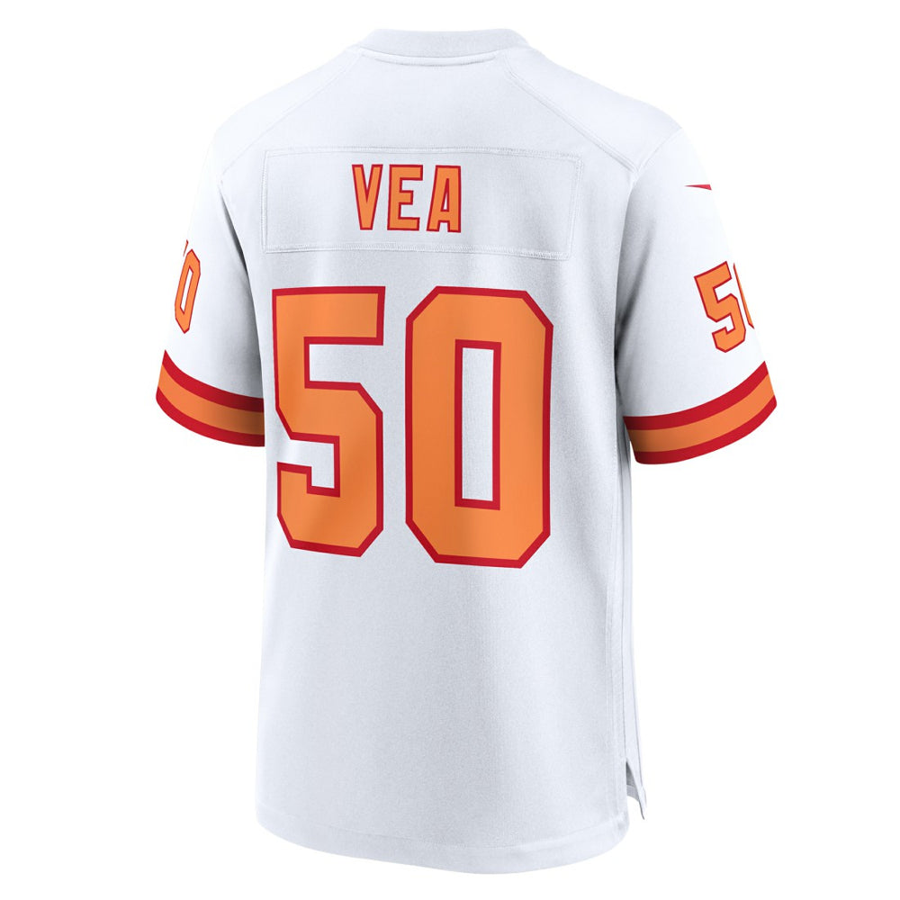 Vita Vea '76 Tampa Bay Buccaneers 50th Season Game Jersey - White | Nike for sale