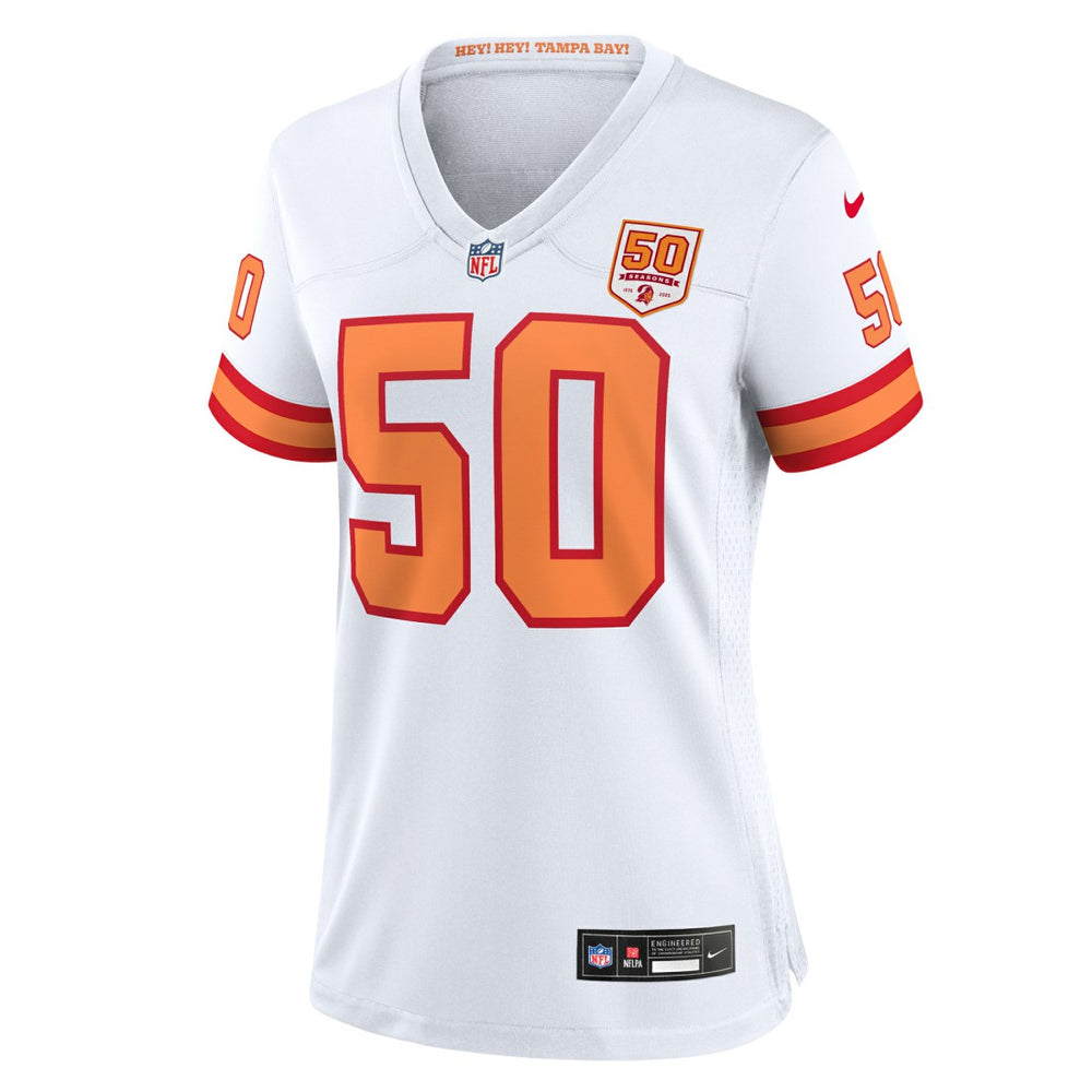 Vita Vea '76 Tampa Bay Buccaneers Women's 50th Season Game Jersey - White | Nike outlet