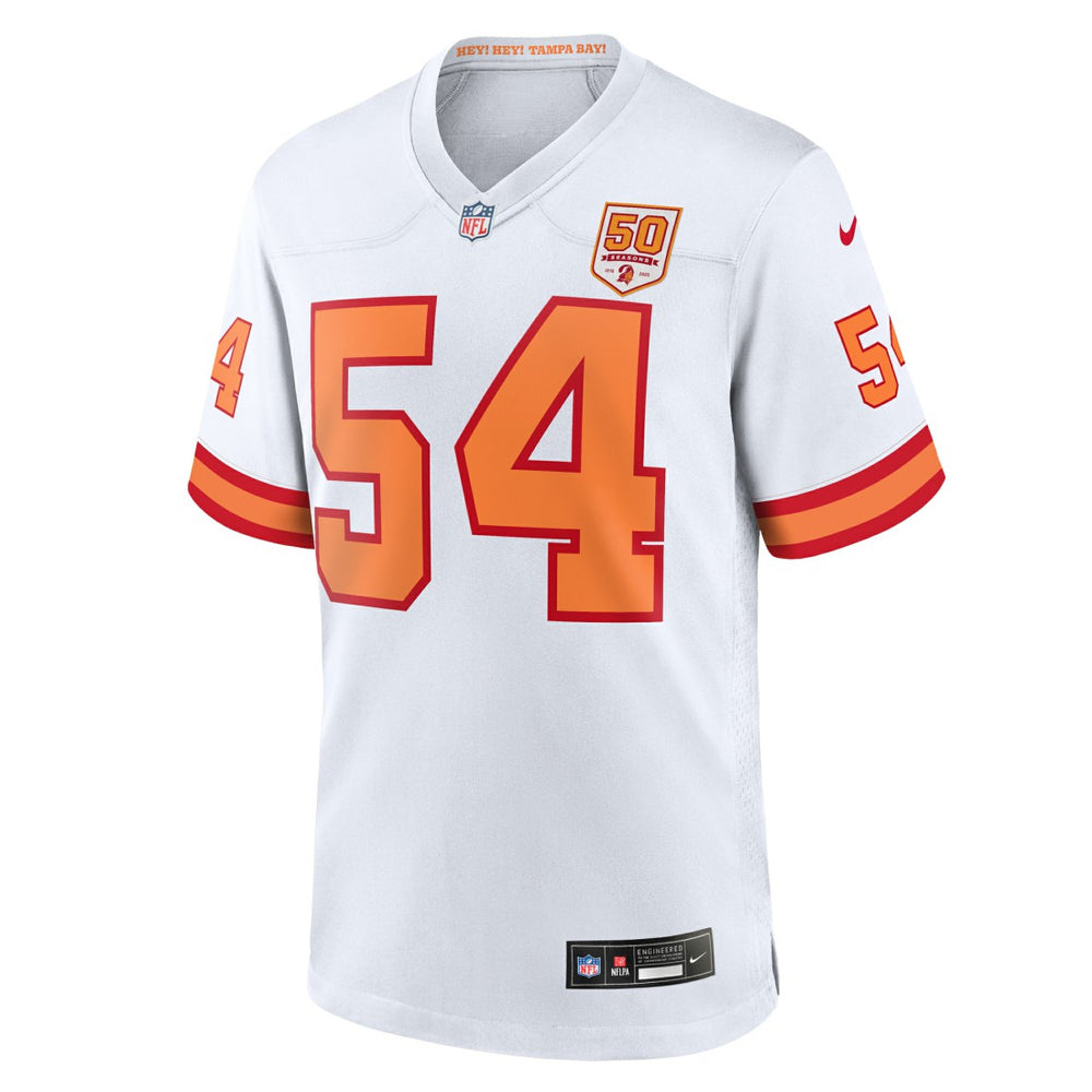 Lavonte David '76 Tampa Bay Buccaneers 50th Season Game Jersey - White | Nike discount