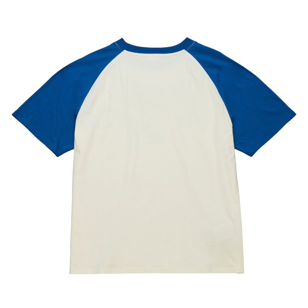 Chicago Cubs Women's Boyfriend Raglan T-Shirt - Cream | Mitchell & Ness