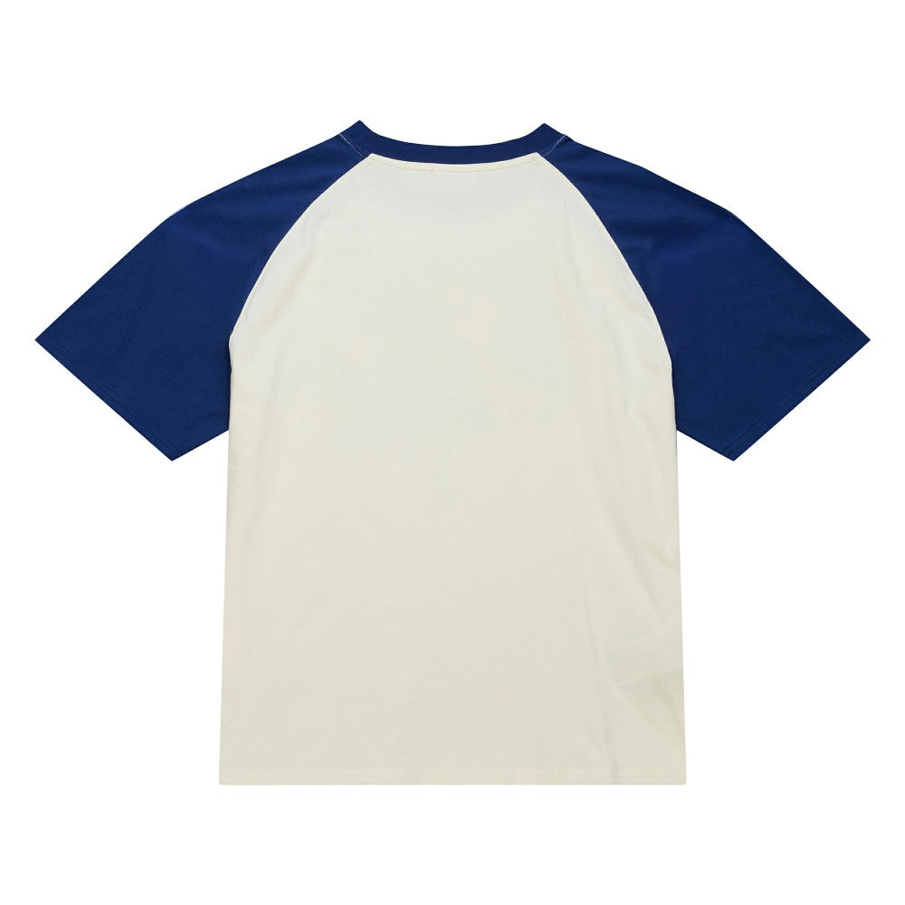 Milwaukee Brewers Women's Boyfriend Raglan T-Shirt - Cream | Mitchell & Ness