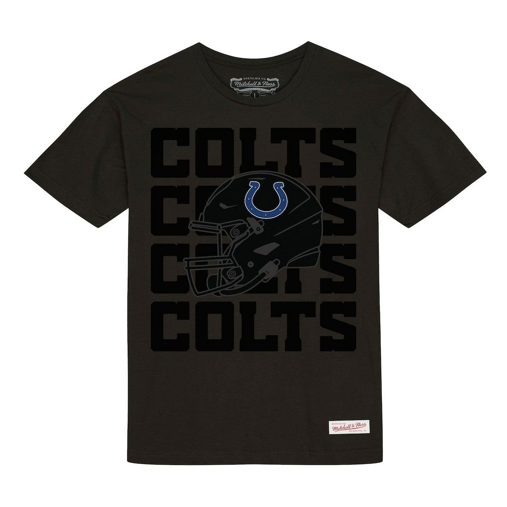 Indianapolis Colts Indiana Nights Throw It Back Heritage T-Shirt - Black on sale