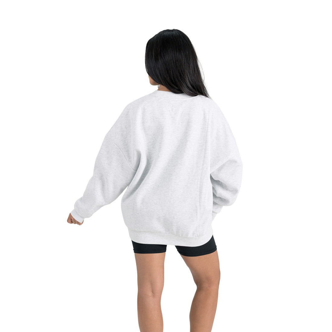 Denver Broncos Gameday Couture Women's Traditional Logo Oversized Premium Fleece Pullover Sweatshirt - Ash discount