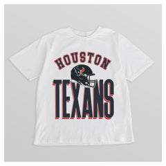 Houston Texans Gameday Couture Women's Oversized Classic Fierce Focus T-Shirt - White outlet