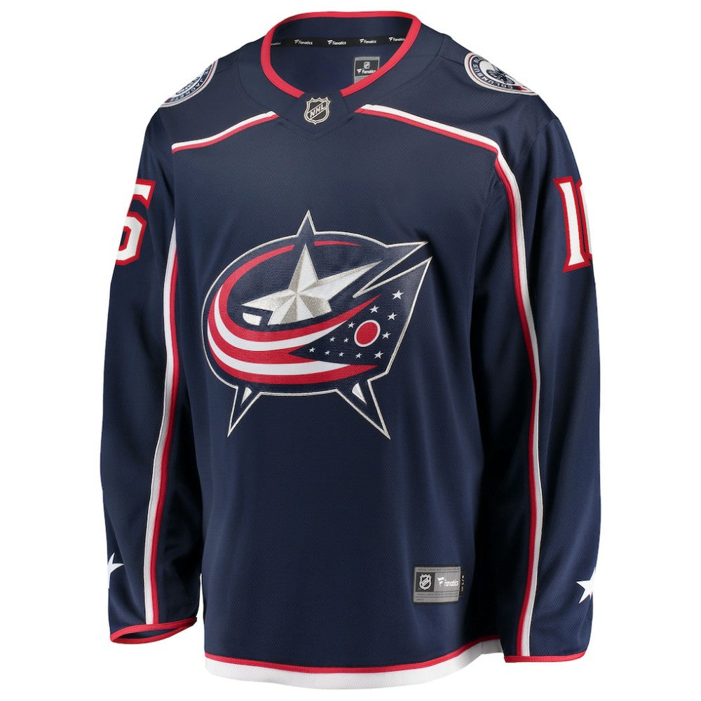 Brendan Gaunce Columbus Blue Jackets Fanatics Home Breakaway Jersey Navy
