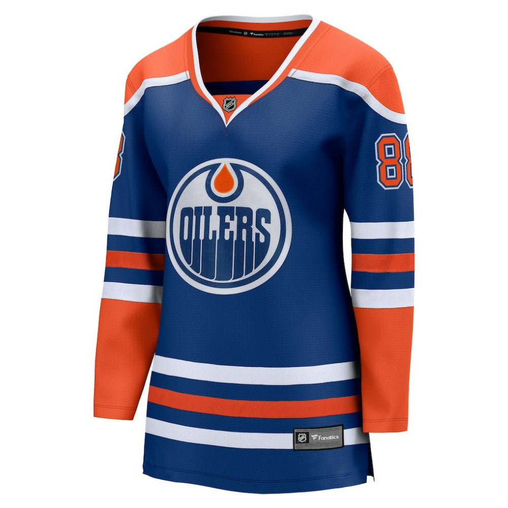 Andrew Mangiapane Edmonton Oilers Fanatics Women's Home Breakaway Jersey Royal