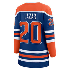 Curtis Lazar Edmonton Oilers Fanatics Women's Home Breakaway Jersey Royal