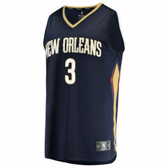 Jordan Poole New Orleans Pelicans Fast Break Replica Jersey - Navy - Icon Edition | Fanatics shop