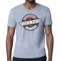 San Francisco Giants Starter Route 66 Team Logo T-Shirt - Heather Gray