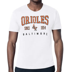Baltimore Orioles Starter Distressed Logo T-Shirt - White