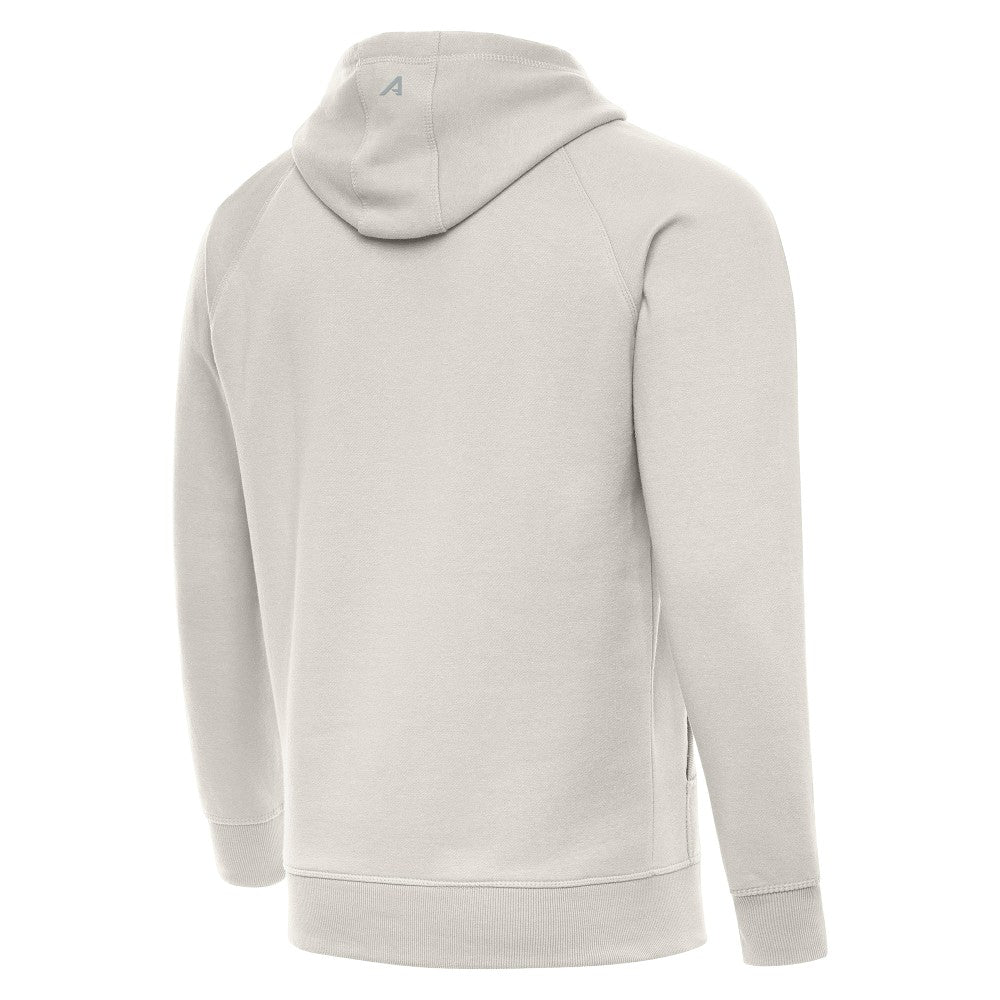 Cleveland Guardians Antigua Victory Pullover Hoodie - Cream