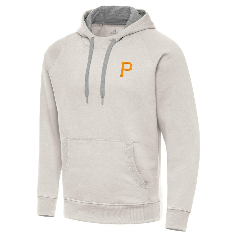 Pittsburgh Pirates Antigua Victory Pullover Hoodie - Cream