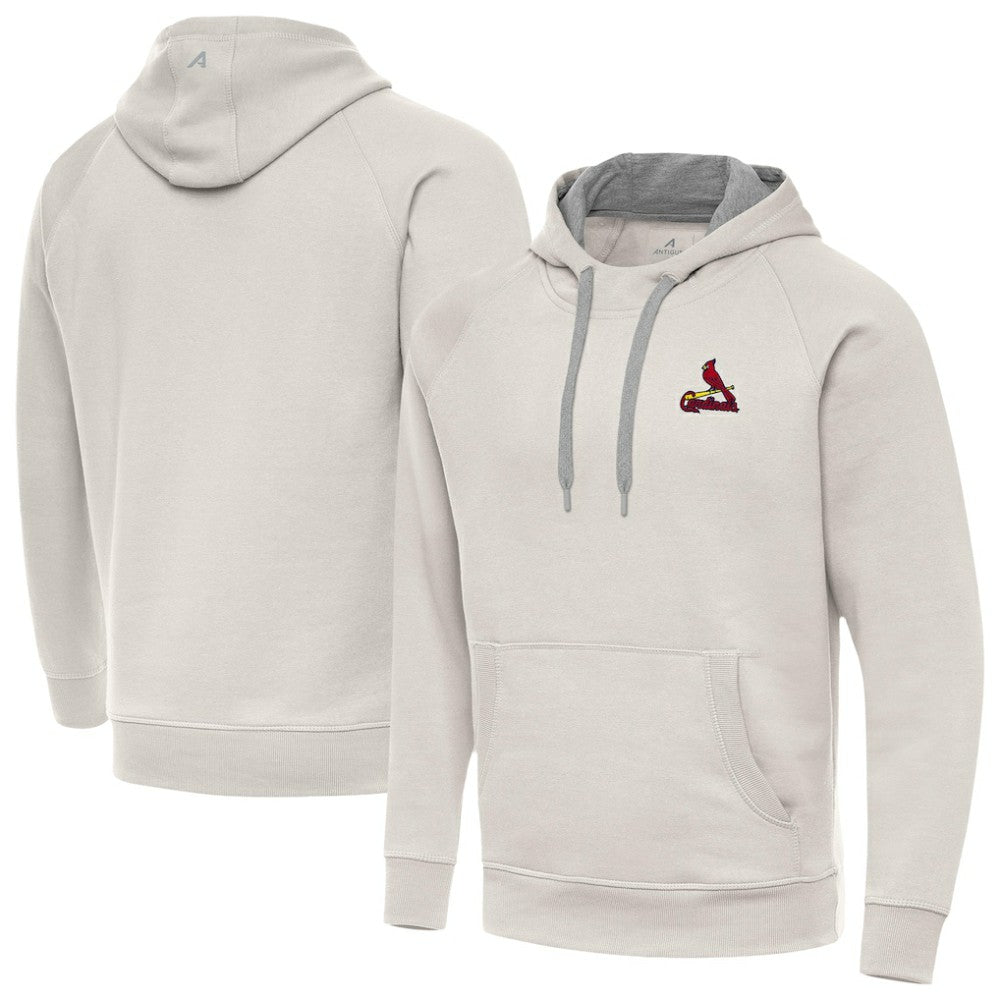 St. Louis Cardinals Antigua Victory Pullover Hoodie - Cream