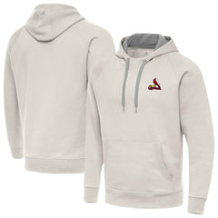 St. Louis Cardinals Antigua Victory Pullover Hoodie - Cream