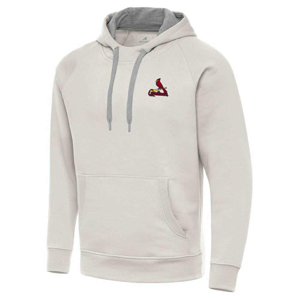 St. Louis Cardinals Antigua Victory Pullover Hoodie - Cream