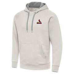 St. Louis Cardinals Antigua Victory Pullover Hoodie - Cream