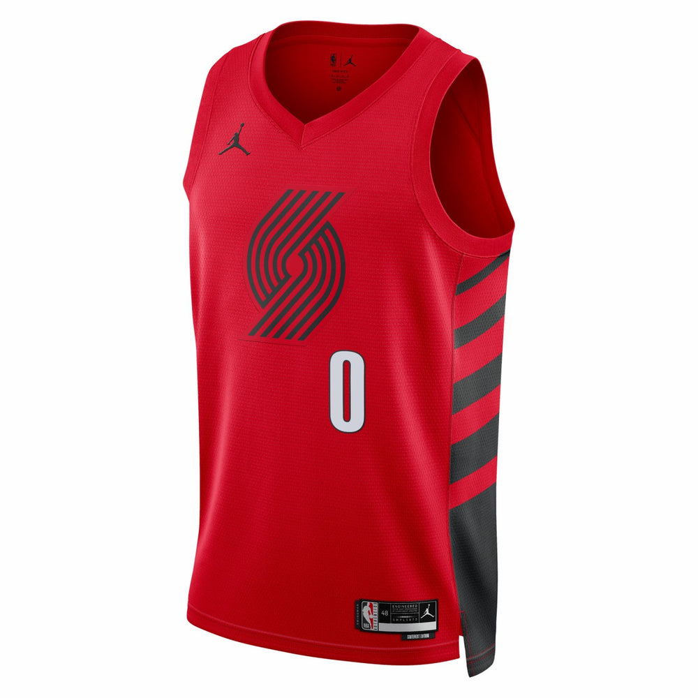Damian Lillard Portland Trail Blazers Jordan Brand Unisex Swingman Jersey - Red - Statement Edition on sale