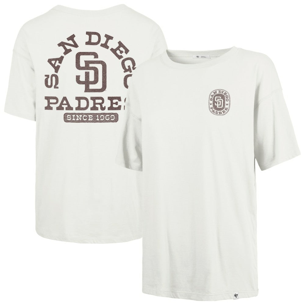 San Diego Padres Women's Back Canyon Sadie T-Shirt - Natural | 47 brand
