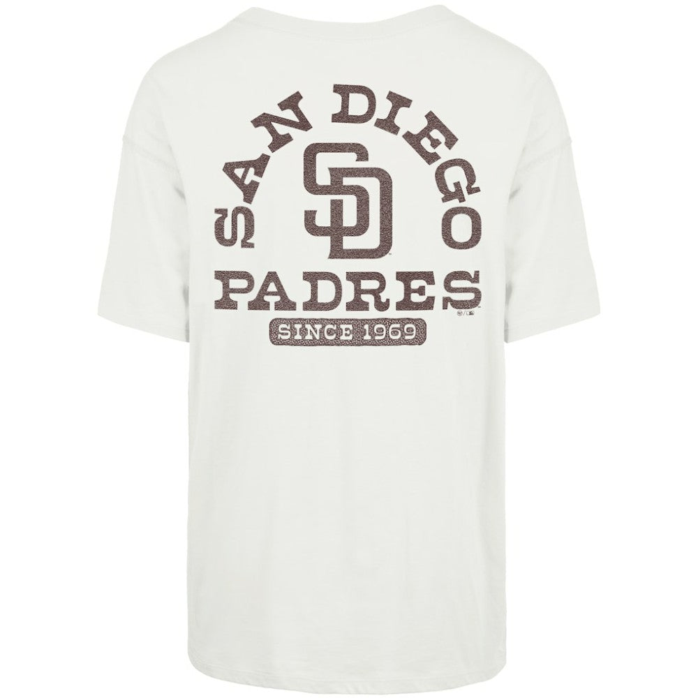 San Diego Padres Women's Back Canyon Sadie T-Shirt - Natural | 47 brand