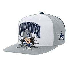 Dallas Cowboys Youth Team Mascot Snapback Hat - Gray outlet