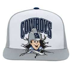 Dallas Cowboys Youth Team Mascot Snapback Hat - Gray outlet