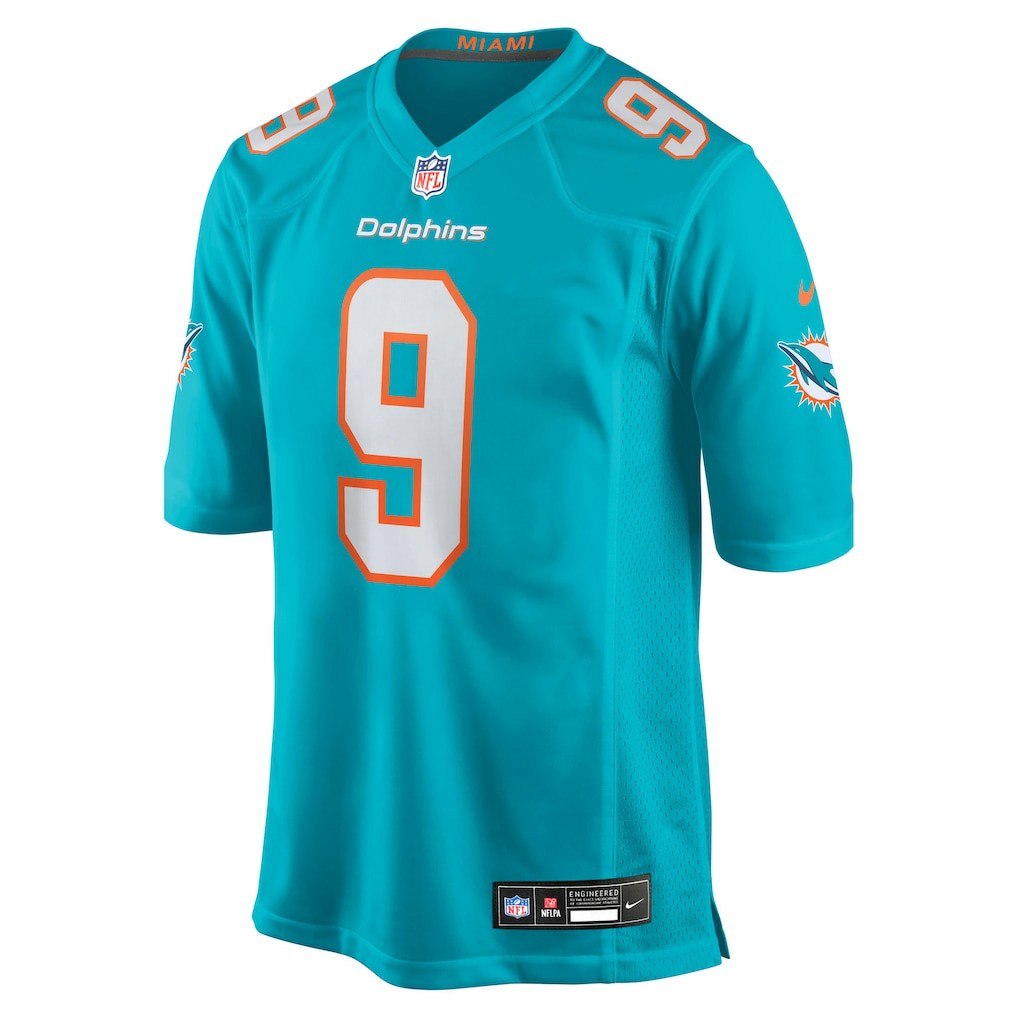 Ifeatu Melifonwu Miami Dolphins Team Game Jersey - Aqua | Nike online