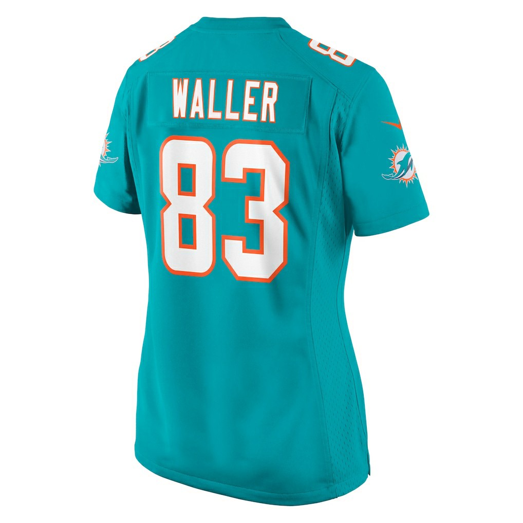 Darren Waller Miami Dolphins Women's Team Game Jersey - Aqua | Nike online