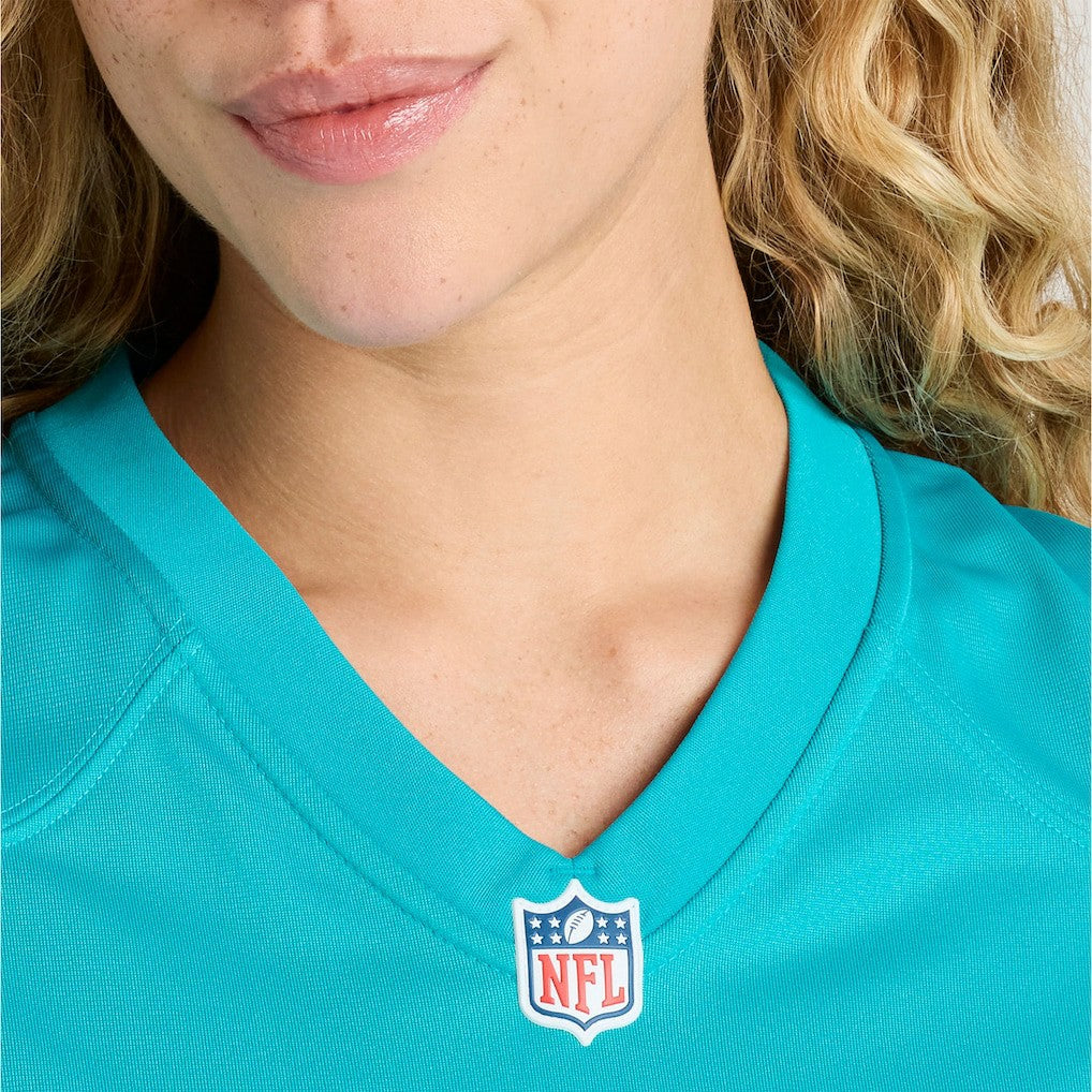 Darren Waller Miami Dolphins Women's Team Game Jersey - Aqua | Nike online