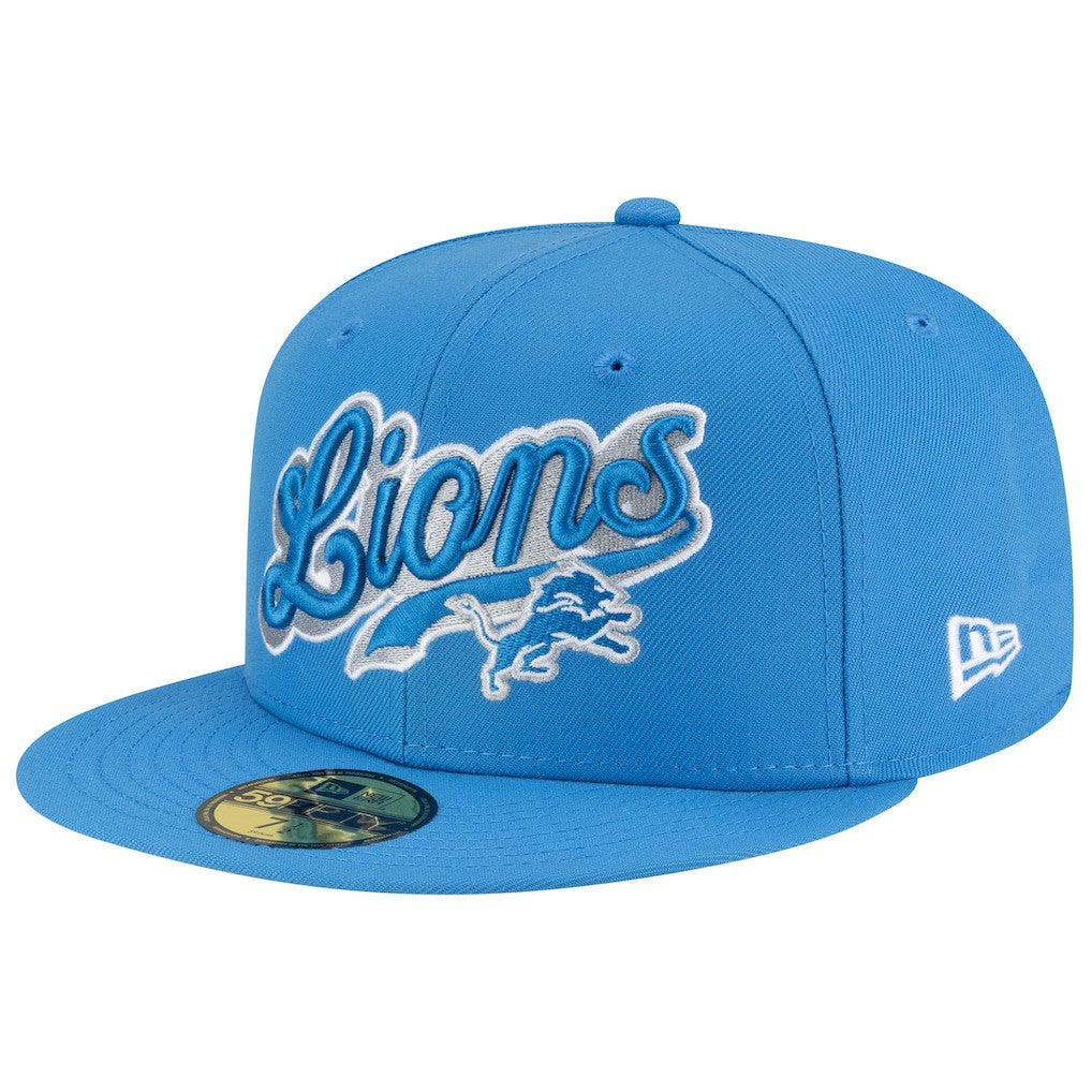 Detroit Lions New Era Born x Raised 59FIFTY Fitted Hat - Blue cheap