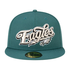 Philadelphia Eagles New Era Born x Raised 59FIFTY Fitted Hat - Midnight Green cheap