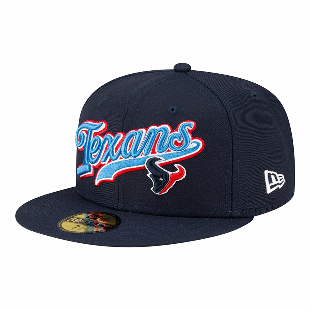 Houston Texans New Era Born x Raised 59FIFTY Fitted Hat - Navy outlet