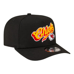 Kansas City Chiefs New Era Born x Raised A-Frame 9FIFTY Snapback Hat - Black for sale