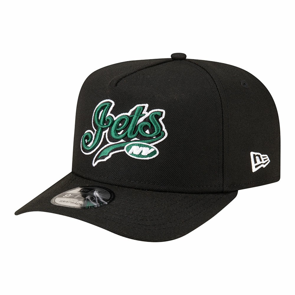 New York Jets New Era Born x Raised A-Frame 9FIFTY Snapback Hat - Black outlet