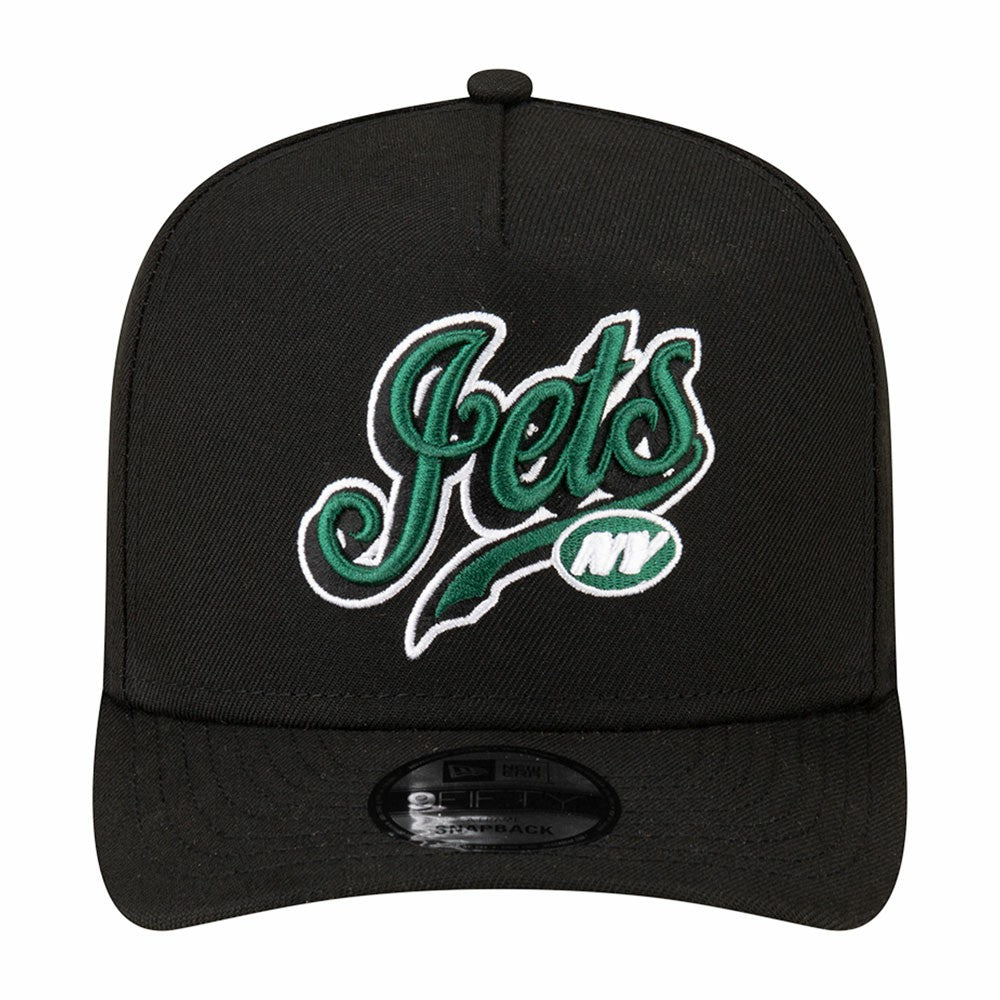 New York Jets New Era Born x Raised A-Frame 9FIFTY Snapback Hat - Black outlet