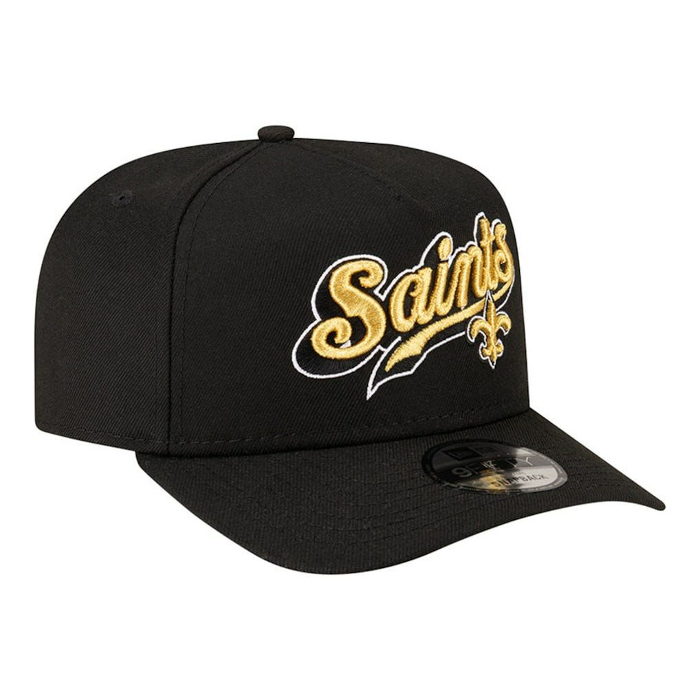 New Orleans Saints New Era Born x Raised A-Frame 9FIFTY Snapback Hat - Black sale
