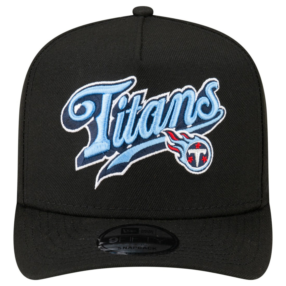 Tennessee Titans New Era Born x Raised A-Frame 9FIFTY Snapback Hat - Black online