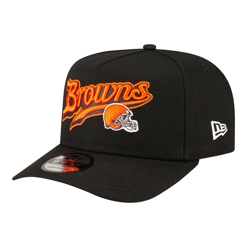 Cleveland Browns New Era Born x Raised A-Frame 9FIFTY Snapback Hat - Black outlet