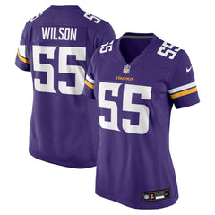 Eric Wilson Minnesota Vikings Women's Team Game Jersey - Purple | Nike cheap
