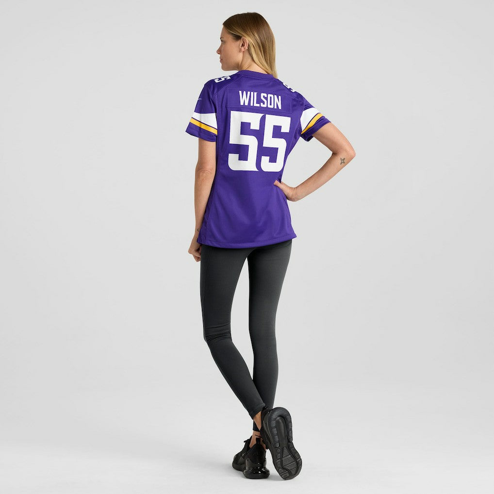 Eric Wilson Minnesota Vikings Women's Team Game Jersey - Purple | Nike cheap