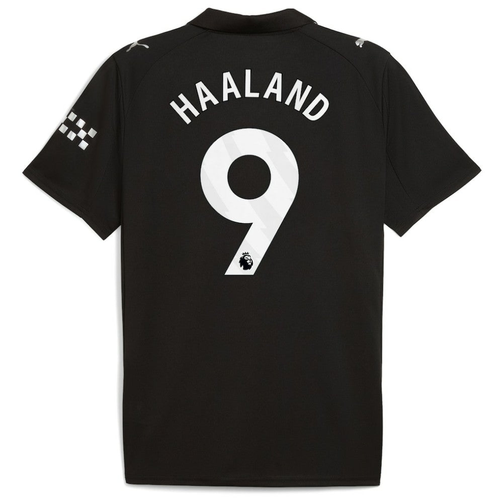 Erling Haaland Manchester City 2025/26 Away Replica Player Jersey - Black | Puma cheap
